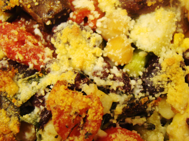 Eine Vielfalt an Lebensmitteln, die gemeinsam dargestellt sind.