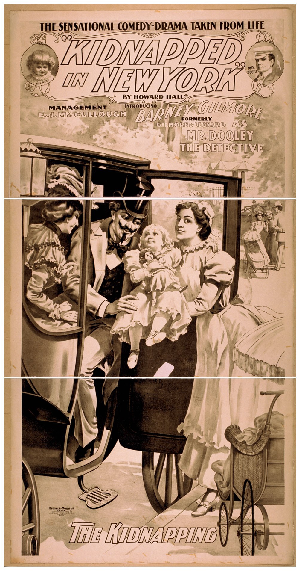 Plakat für den Film *Entführt in New York* zeigt eine Gruppe beunruhigter Menschen in einem Fahrzeug, mit dem Titel über der Spitze und einem ernsten, ged├Ąmpften Farbschema.